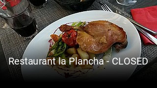 Restaurant la Plancha - CLOSED réservation de table