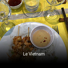 Le Vietnam réservation de table