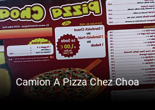 Camion A Pizza Chez Choa réservation en ligne