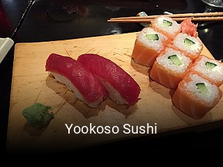 Yookoso Sushi réservation en ligne
