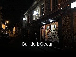 Bar de L'Ocean réservation en ligne