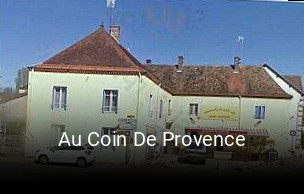 Réserver une table chez Au Coin De Provence maintenant