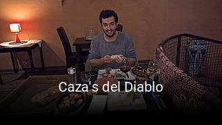Caza's del Diablo réservation de table