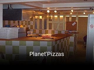 Planet'Pizzas réservation de table