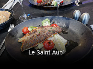 Le Saint Aub' réservation de table