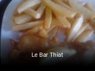 Le Bar Thiat réservation de table
