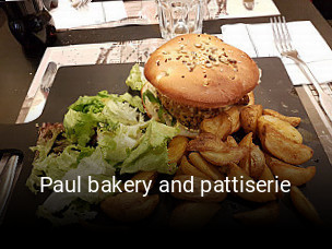 Paul bakery and pattiserie réservation de table