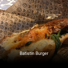 Batistin Burger réservation