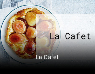 La Cafet réservation