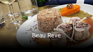 Beau Reve réservation de table