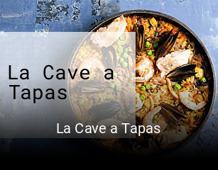 La Cave a Tapas réservation de table