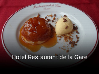 Réserver une table chez Hotel Restaurant de la Gare maintenant