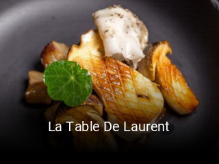 La Table De Laurent réservation de table