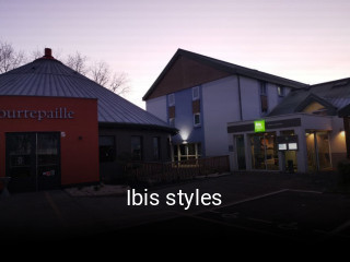 Ibis styles réservation de table