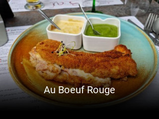 Au Boeuf Rouge réservation de table