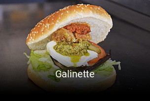 Galinette réservation