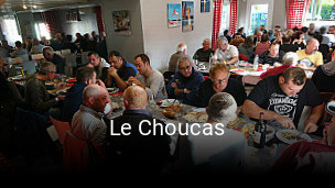 Le Choucas réservation de table