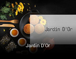 Jardin D'Or réservation de table