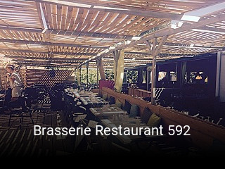 Brasserie Restaurant 592 réservation