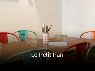 Le Petit Pan réservation de table