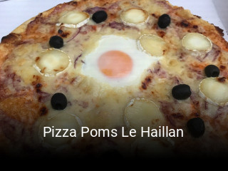 Pizza Poms Le Haillan réservation