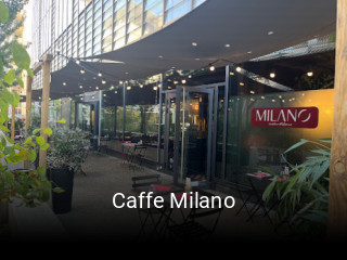 Caffe Milano réservation en ligne