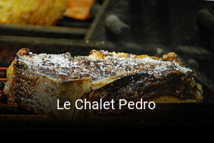 Le Chalet Pedro réservation