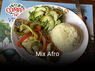 Mix Afro réservation de table
