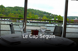 Le Cap Seguin réservation de table
