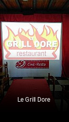 Le Grill Dore réservation