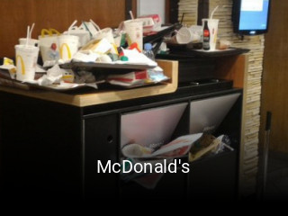 Réserver une table chez McDonald's maintenant