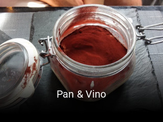 Pan & Vino réservation en ligne