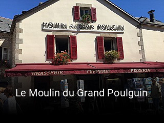 Le Moulin du Grand Poulguin réservation en ligne
