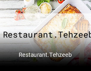 Restaurant.Tehzeeb réservation en ligne