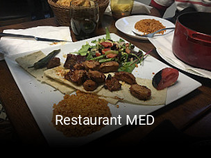 Restaurant MED réservation de table