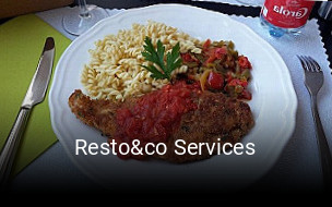 Réserver une table chez Resto&co Services maintenant
