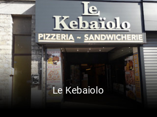 Le Kebaiolo réservation de table