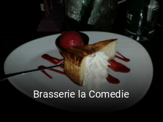 Brasserie la Comedie réservation