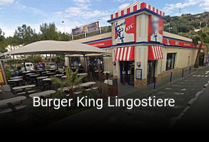 Réserver une table chez Burger King Lingostiere maintenant