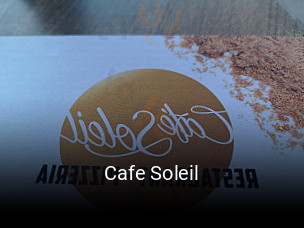 Cafe Soleil réservation