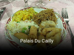 Palais Du Cailly réservation de table