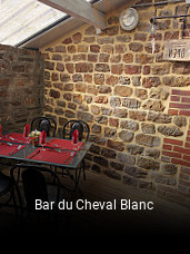 Bar du Cheval Blanc réservation