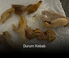 Durum Kebab réservation de table