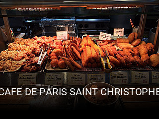 CAFE DE PARIS SAINT CHRISTOPHE réservation en ligne