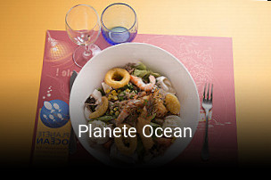 Planete Ocean réservation de table