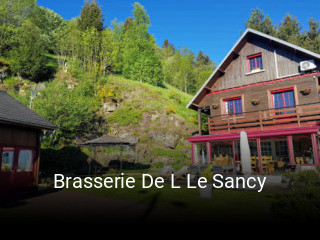 Brasserie De L Le Sancy réservation de table