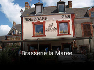 Brasserie la Maree réservation de table