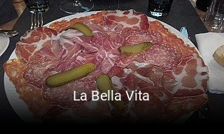 La Bella Vita réservation de table