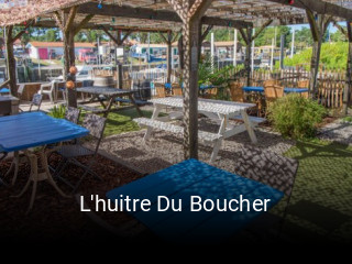 L'huitre Du Boucher réservation de table