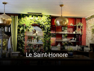 Le Saint-Honore réservation de table